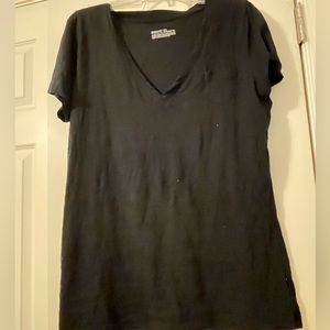 Under Armour heat gear black authletic tshirt size large